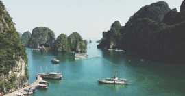 boats in Vietnam